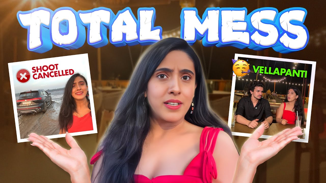 This shoot went completely wrong | Vellapanti Vlog Ft. 