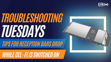 TIPS FOR RECEPTION BARS DROP WHILE CEl- FI IS SWITCHED ON I CEL-FI TROUBLESHOOTING I POWERTEC