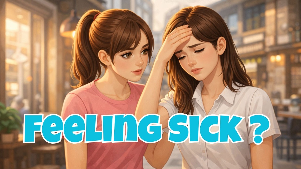 Talking About Feeling Sick - Beginner Level