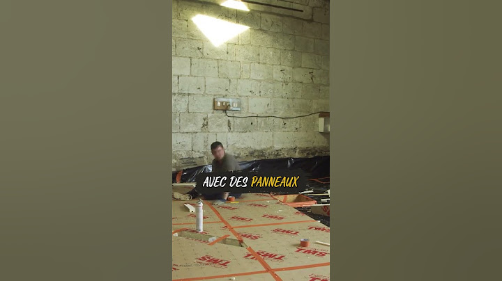 On coule la DALLE BETON dans la grange