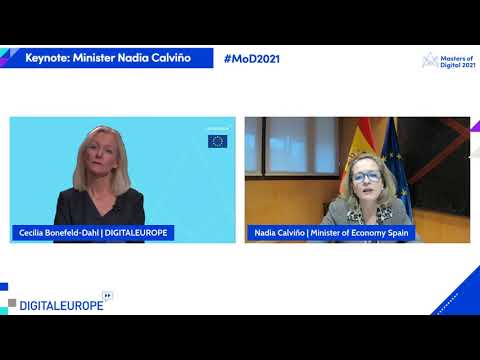 Masters of Digital 2021 #8: Keynote by Minister Calviño, Master of Digital Award, Closing of Day 2