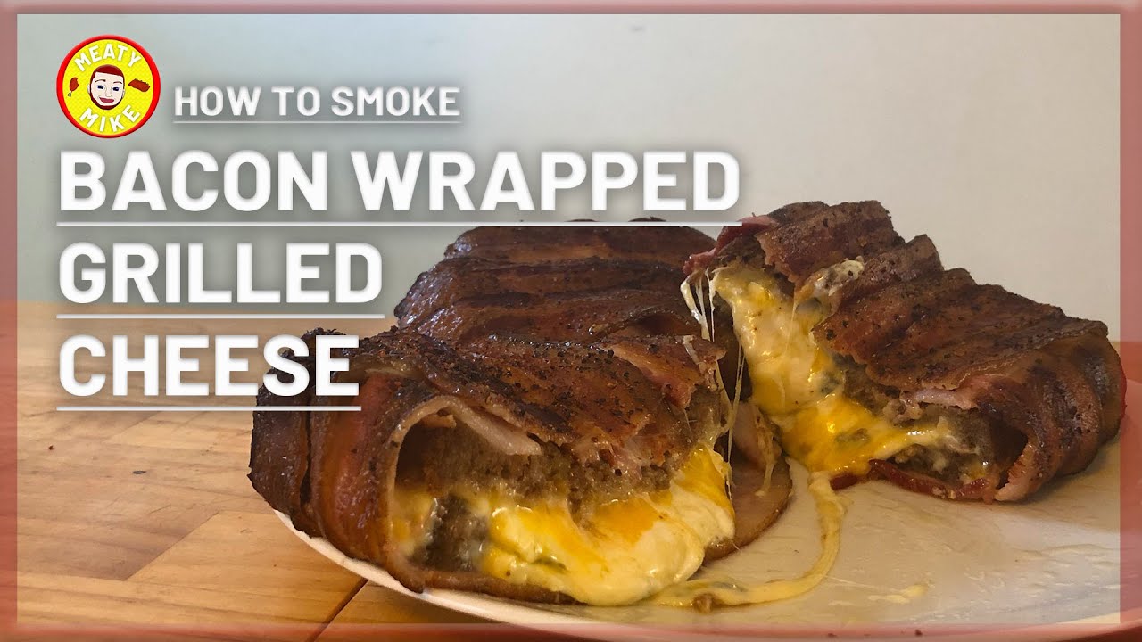 Smoked BACON Wrapped GRILLED CHEESE on the Masterbuilt How to Smoke