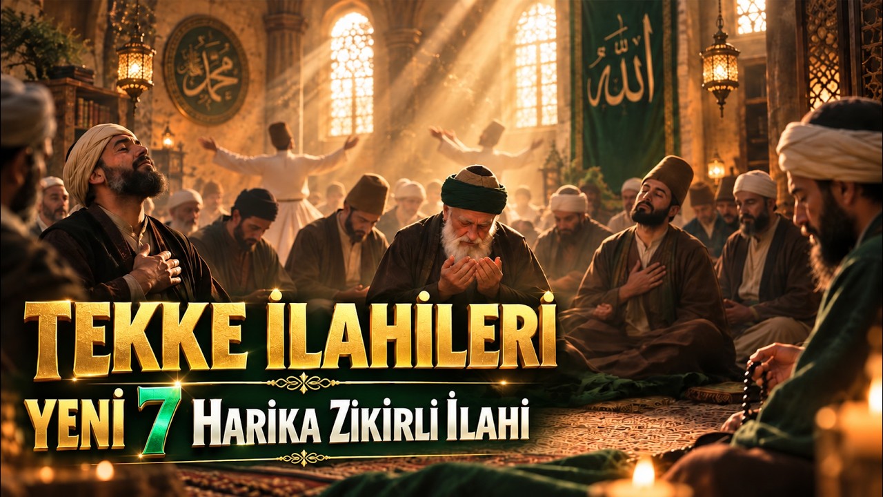 Kalplerin Cilası Tevhid Kelamı |Tekke İlahileri | YENİ 7 HARİKA ZİKİRLİ İLAHİ