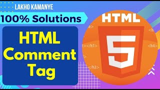 html comment tag | html me comment kaise kare | html tutorial for beginners