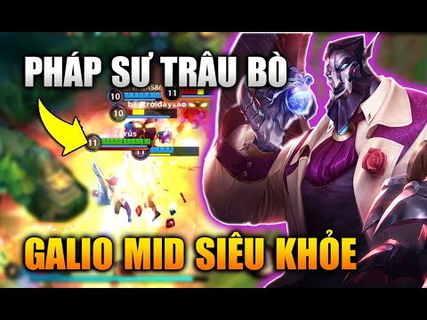 [LMHT Tốc Chiến] Galio Pháp Sư Trâu Bò Đi Mid Siêu Khỏe Trong Liên Minh Tốc Chiến