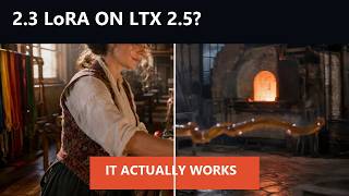 LTX 2.3 LoRA on LTX 2.5 — Does It Actually Improve Quality