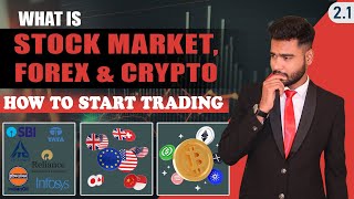 What is Stock Market | What is Forex Trading | What is Crypto Trading | How to Start Trading