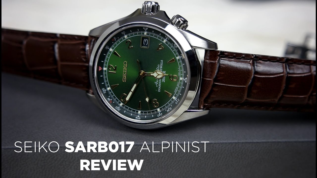 Seiko SARB017 Alpinist Review | Best Sport/Dress Watch Under $400? - YouTube