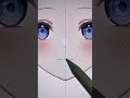 高校生が魂募集用のモデルを作ってみた　頭編　#イラスト #live2d #shorts
