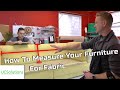 Measuring for New Fabric and Furniture Teardown - How to Reupholster a Sofa | Episode 1