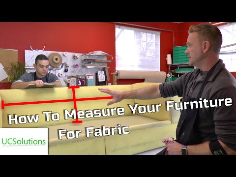 Measuring for New Fabric and Furniture Teardown - How to Reupholster a Sofa | Episode 1