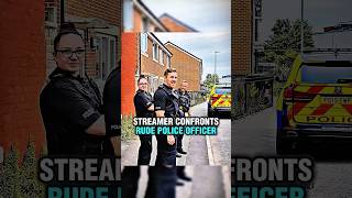 Streamer Confronts Rude Police Officer 😳