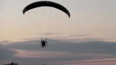 Vance Raymer PPG evening flight