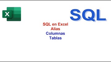 SQL en Excel Cap. N° 24 Alias (Columnas y Tablas)