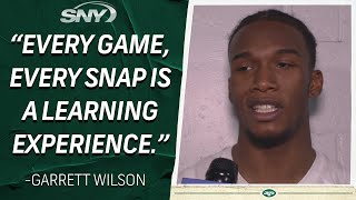 Garrett Wilson on how he grew this season, pride in this Jets' rookie class | Jets Post Game | SNY