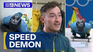 Aussie From One Of The Most Dangerous Sports At Winter Olympics Hopes To Inspire 9 News Australia