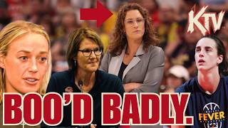 Stephanie White BRUTALLY BOO'D by THOUSANDS of Indiana Fever FANS Team President FORCED to STEP IN
