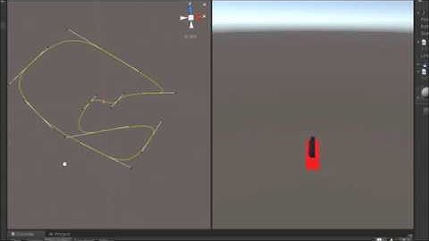 Unity 3D Bezier Curve Editor Demo