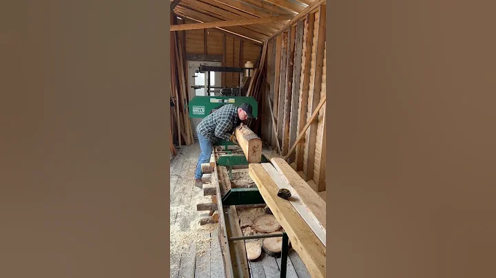 Milling some 2x6 lumber!