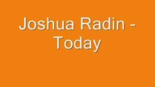Joshua Radin - Today chords