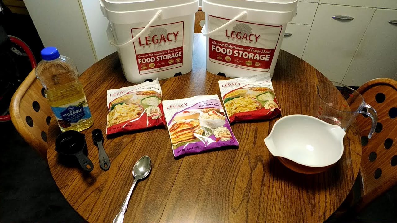 The Watchman News Legacy Long Term Storage Food Pancakes Mix Cook