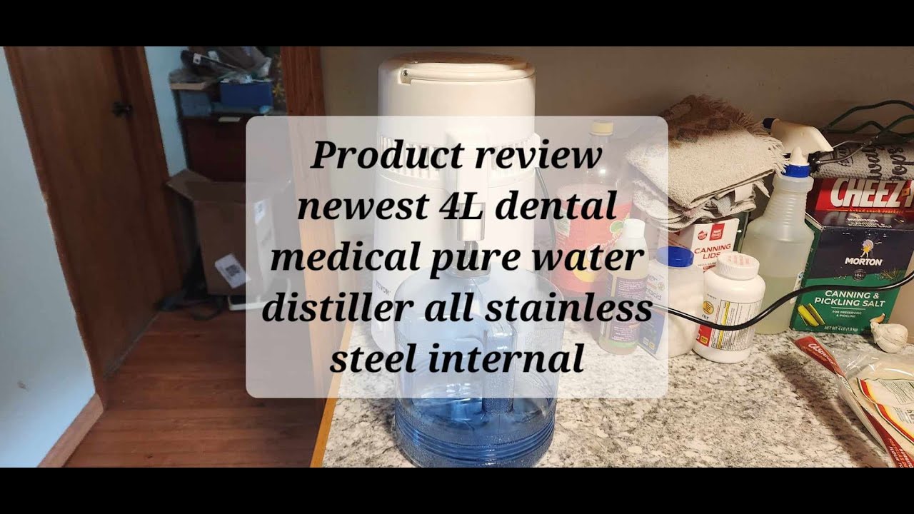 Product review Newest 4L Dental Medical Pure Water Distiller All Stainless  Steel Internal #vevor 