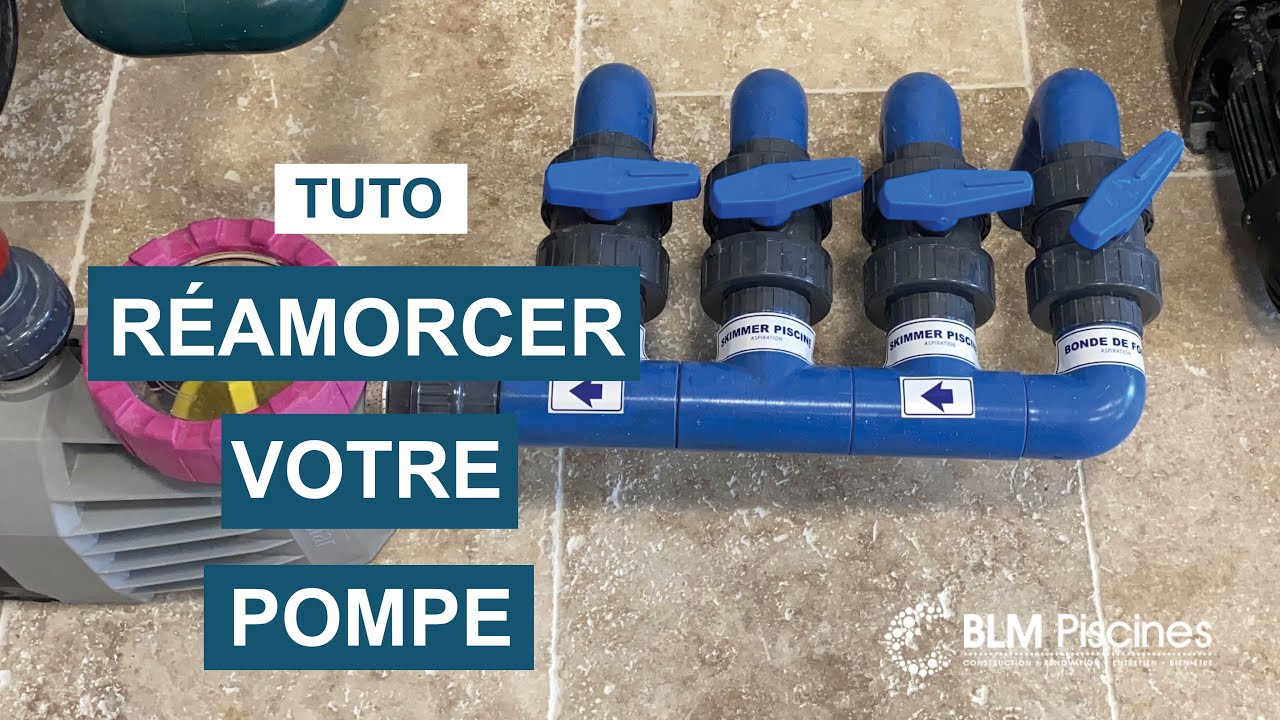 Comment réamorcer votre pompe de filtration ? BLM Piscines YouTube — free download