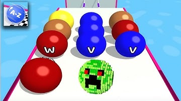 AZ run 🎱🏧🙎walkthrough all levels gameplay android iOS #16