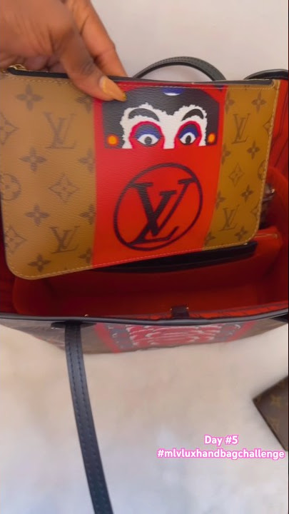 Louis Vuitton Kabuki makeup trunk in red