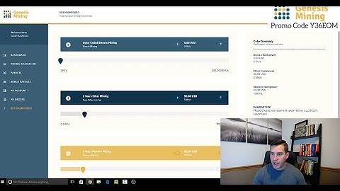 1st Time Purchasing Ethereum, Monero, and Dash Cryptocurrency Cloud Mining Contracts