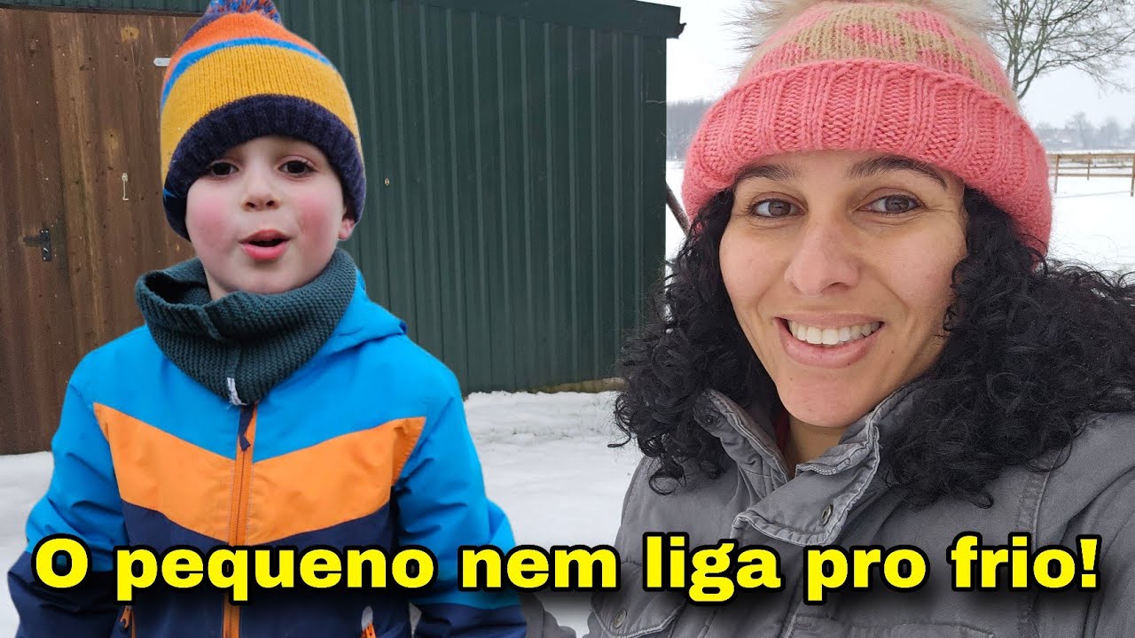 Com minha família em mais um inverno na Alemanha | Almoço da semana | Bolo de cenoura
