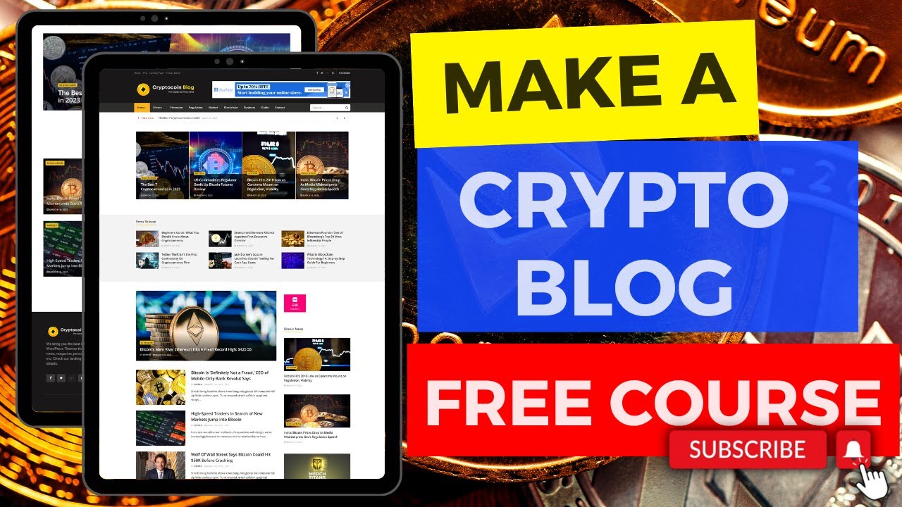 How to Create a Crypto News website using Wordpress & ChatGPT (Complete  2023 Course for Beginners)