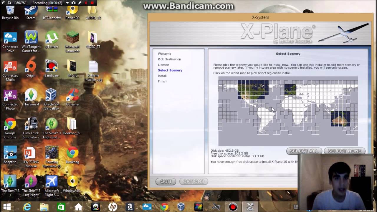 Unboxing and install of Xplane 10