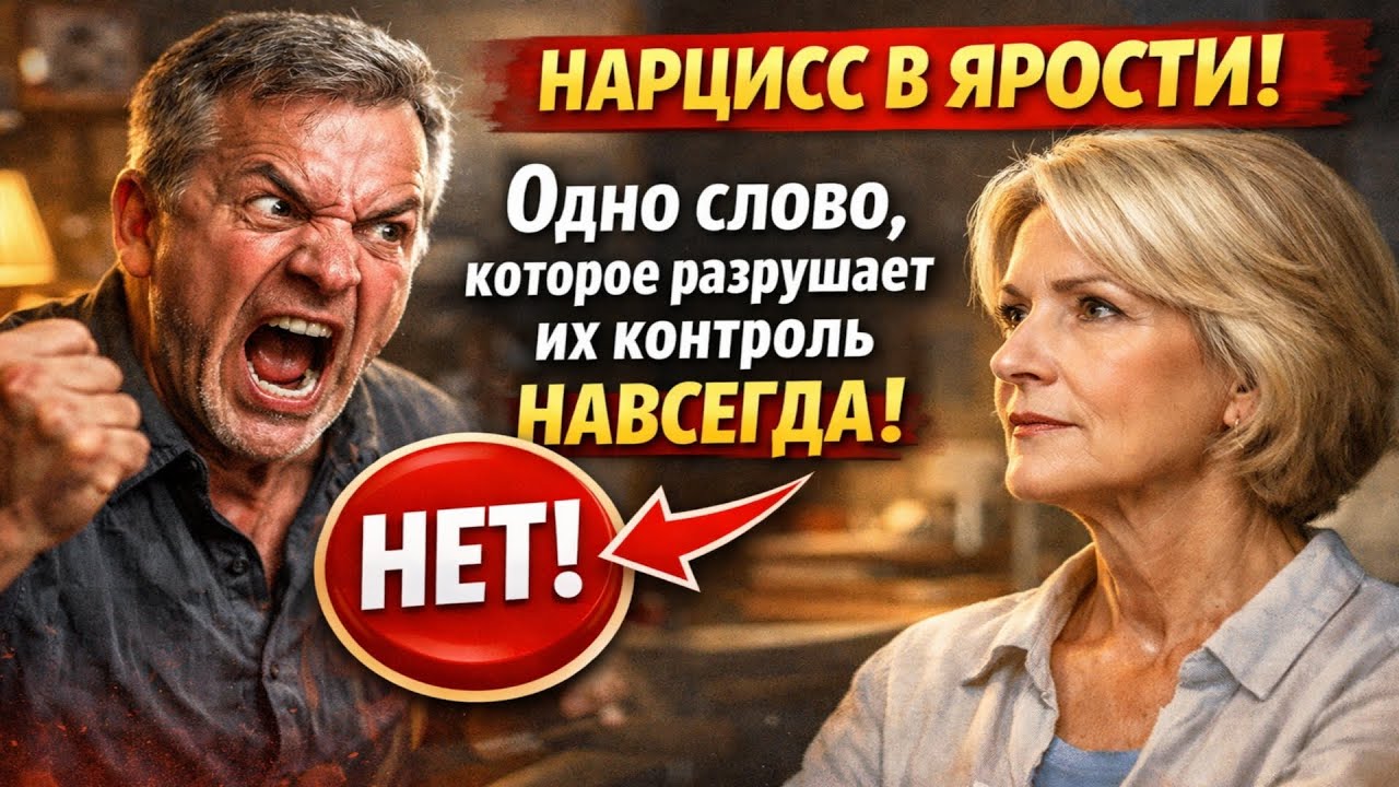 Нарцисс в ярости! Одно слово, которое разрушает их контроль навсегда