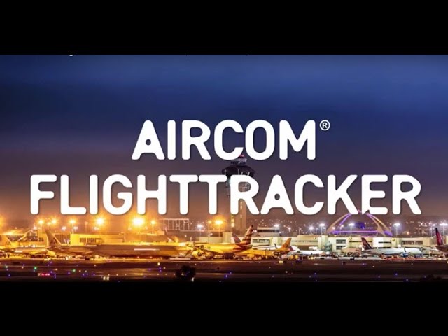 Real-time flight monitoring tracking you fly - YouTube