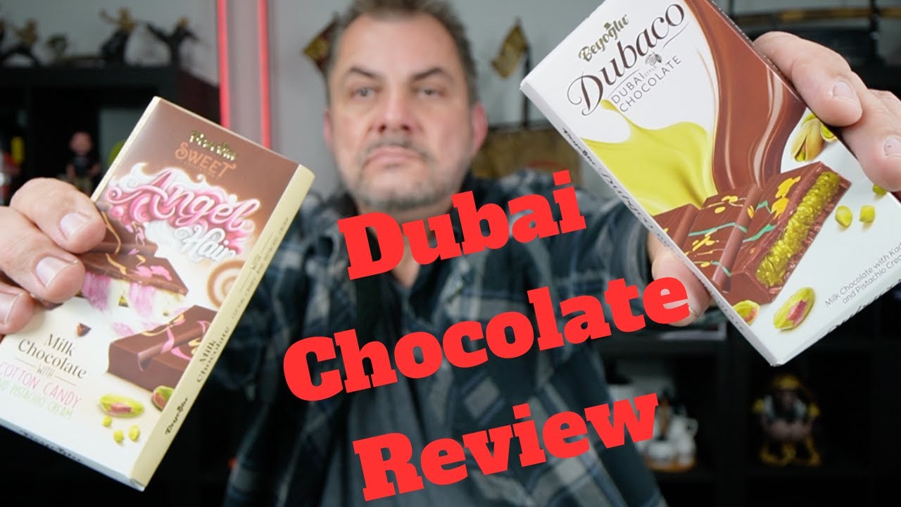 Dubai Chocolate Bar Review - We Try THREE Different DUBAI Chocolate Bars - Viral Video