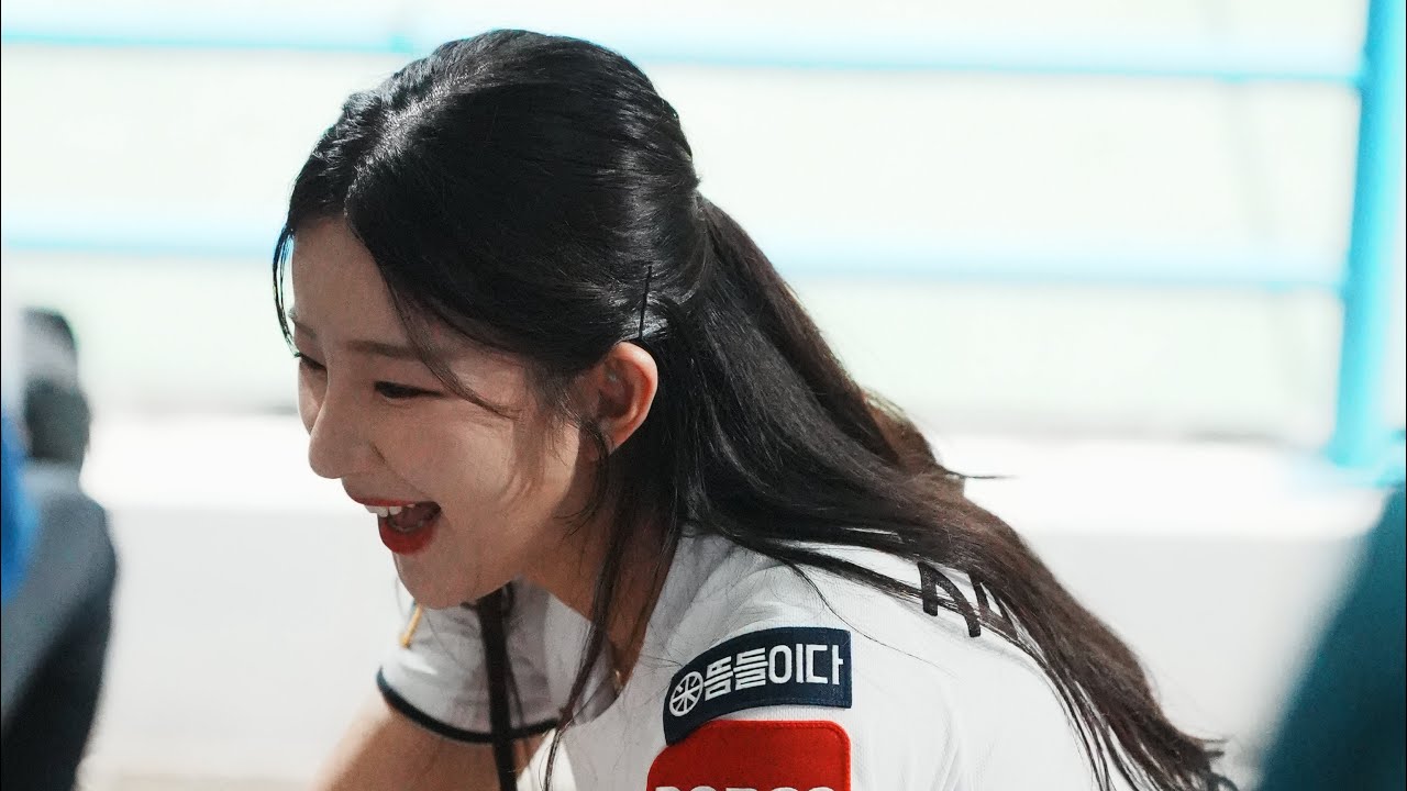 [4K] 250824 김진아 치어리더 Kim jin-a Cheerleader ktwiz