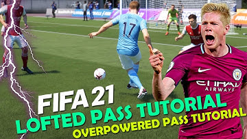 FIFA 21 Lofted Ground Pass Tutorial | How to Loft Pass in FIFA 21 | Lofted Pass FIFA 21 | FIFA 21