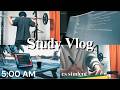 5 AM Productive Morning Routine | Study Vlog | A Day in the Life | The Best Brain Fuel for Studying?