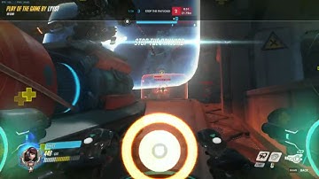Overwatch: D.Va Sextuple Team Kill (Play of The Day)