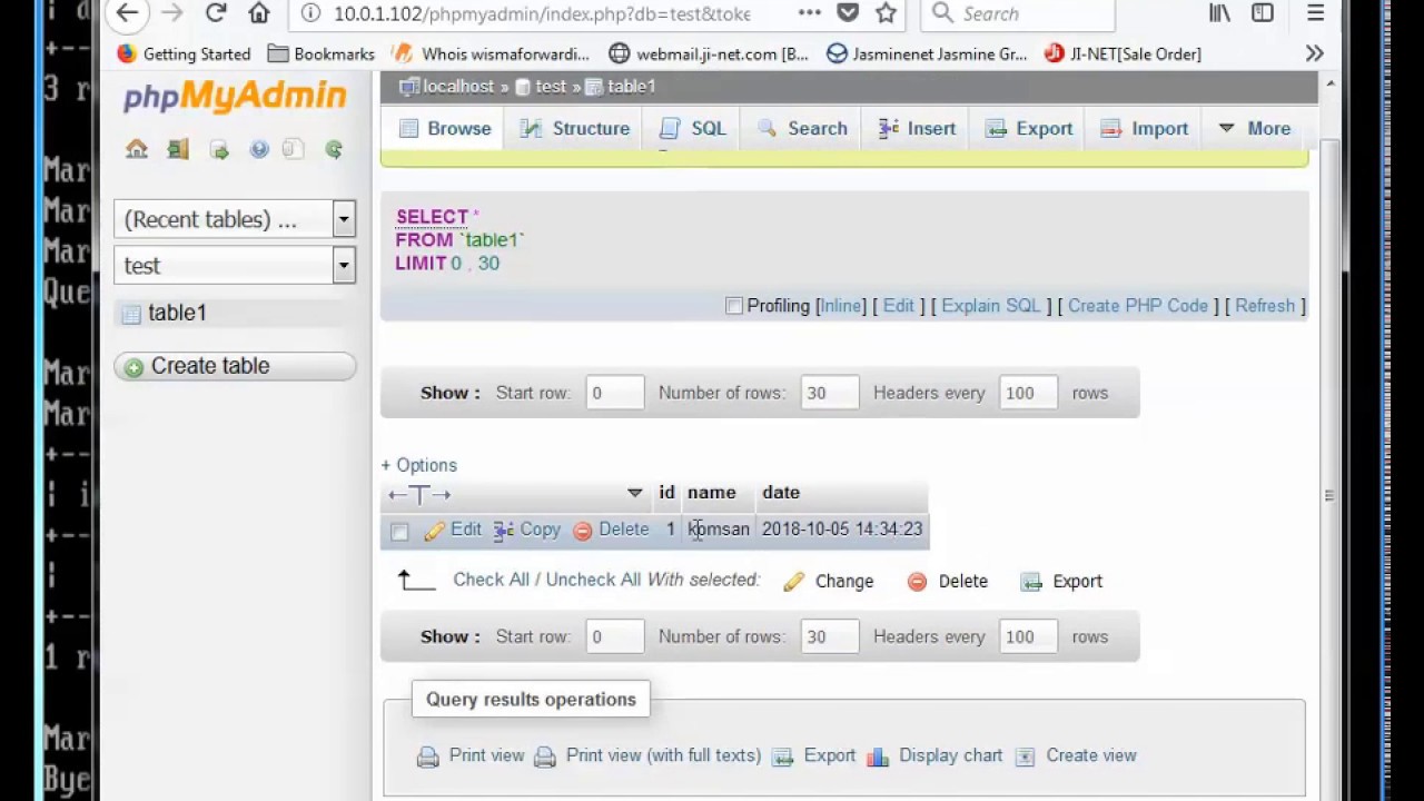 Centos 7 phpmyadmin