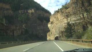 Explaining the history of Glenwood Canyon