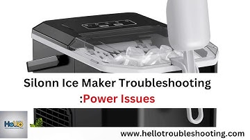 Silonn Ice Maker Not Powering On? Quick Fixes You Need!