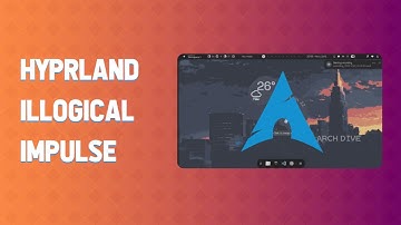 Hyprland illogical impulse #hyprland #terminal #linux #desktopenvironment