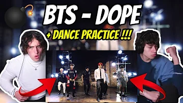 South Africans React To BTS DOPE M/V + Dance Practice !!!
