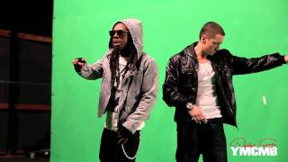 Lil Wayne ft. Eminem- No Love Video Shoot 2010 HD