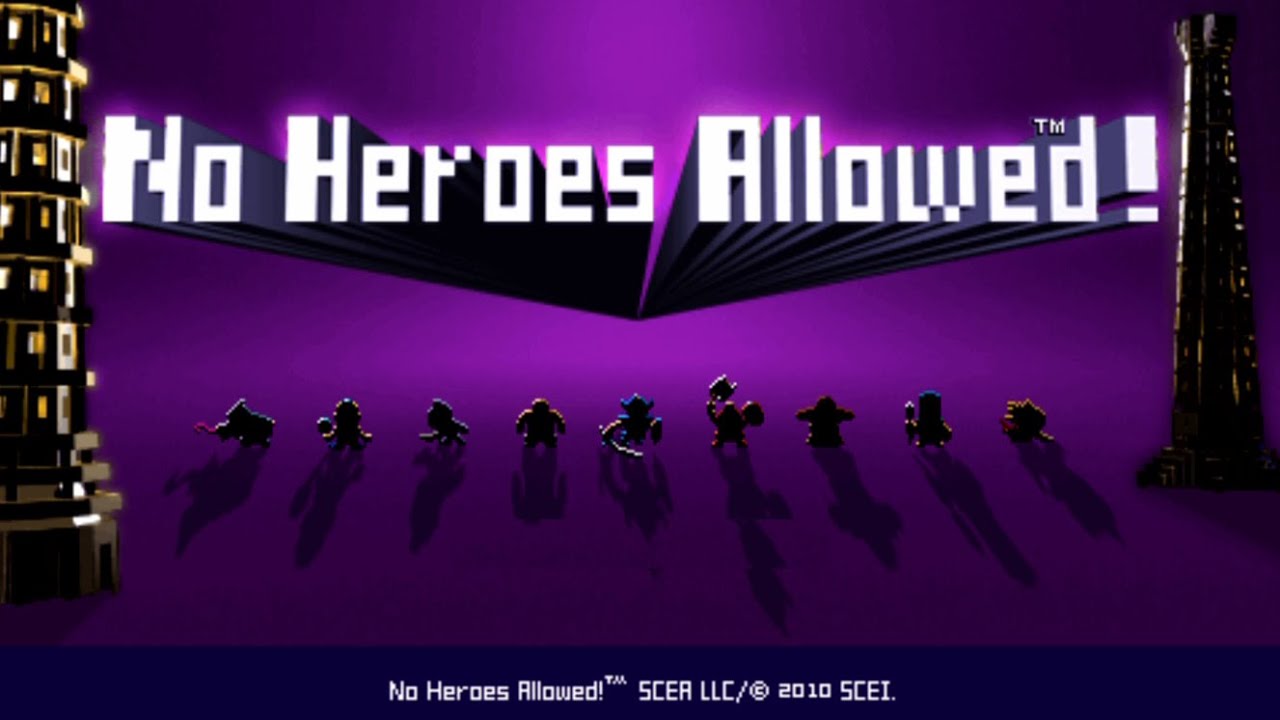fire Kan ignoreres mælk No Heroes Allowed! - PlayStation PSP - YouTube