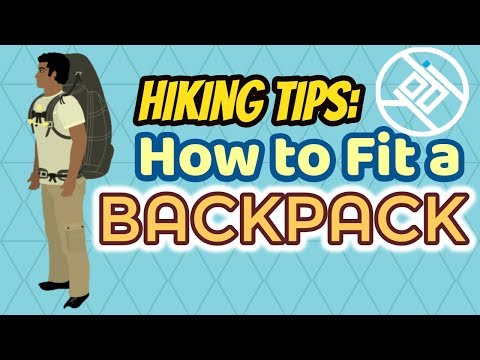 Hiking Tips: How to Fit A Backpack [Animated Infographic]