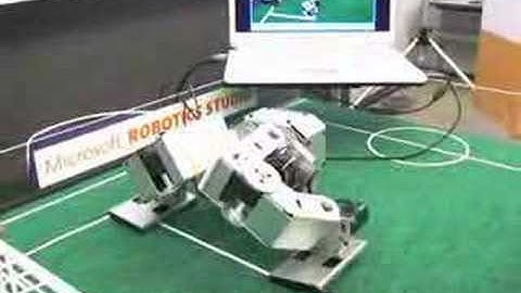 Microsoft ZMP Walking robot