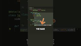 This is what happens when a dataclass inherits from a non-dataclass.☝️💻